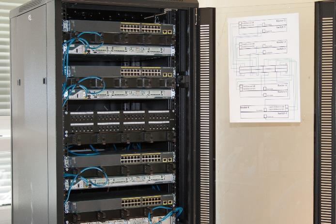 CISCO Akademie Ve školním roce 2016/2017 měla Akademie 4 lektory 3 kmenoví zaměstnanci školy + 1 externí, jeden lektor byl proškolen pro výuku kurzu IT Essentials.