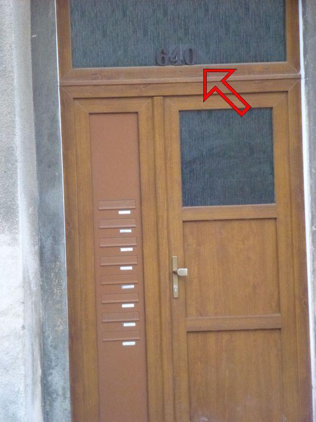 vchod, čp.