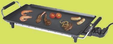 3,9 kg 34,99 Novinka GR 1000 gril Tappanyaki, veľká grilovacia plocha, vhodná aj na zemiakové