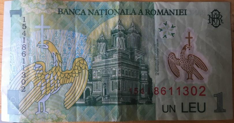 UTB ve Zlíně, Fakulta aplikované informatiky 59 Obr. 63 Zadní strana rumunské bankovky [Foto vlastní] 6.