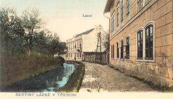 PŘEDMLUVA PhDr. Jiřina Psíková (1946) 135 let S LAT I N N ÝCH LÁZNÍ V TŘEBONI historička a archivářka, zakončila studia na Filozofické fakultě Karlovy univerzity v Praze v roce 1971.
