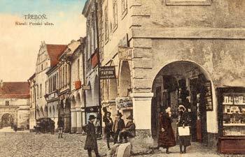TŘEBOŇ V 2. POLOVINĚ 19. STOLETÍ Provinční městečko uprostřed krásné krajiny se v 2. polovině 19. století začalo měnit na kulturní a společenské centrum Proměny Třeboně v 19.