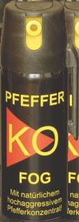 PEPPER JET Pepřový sprej 40 ml / 50 ml Nehořlavý pepřový sprej o objemu 40 ml nebo 50 ml obsahuje Oleoresin Capsicum (10% OC).