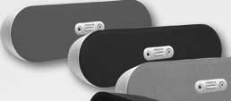 1 + EDR Bluetooth profily: A2DP, AVRCP dosah: 10 m příslušenství: napájecí kabel IEC8 rozměry: 32,5 10 10 cm hmotnost: 1,06 kg Poměr vzhled/cena/výkon Paměť na Bluetooth zařízení Regulace hlasitosti