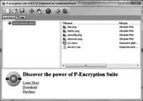 U každého archivu máte možnost kromě povinného... ENCRYPTONCLICK 1.4 CRYPTAINER LE 9.2 P-ENCRYPTION LITE 3.