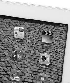 form-faktor přesně vystihuje typické použití ipadu: mimo jiné díky tomu, že byl prvním tabletem na trhu, začaly pro platformu ios vznikat elektronické verze tištěných časopisů.