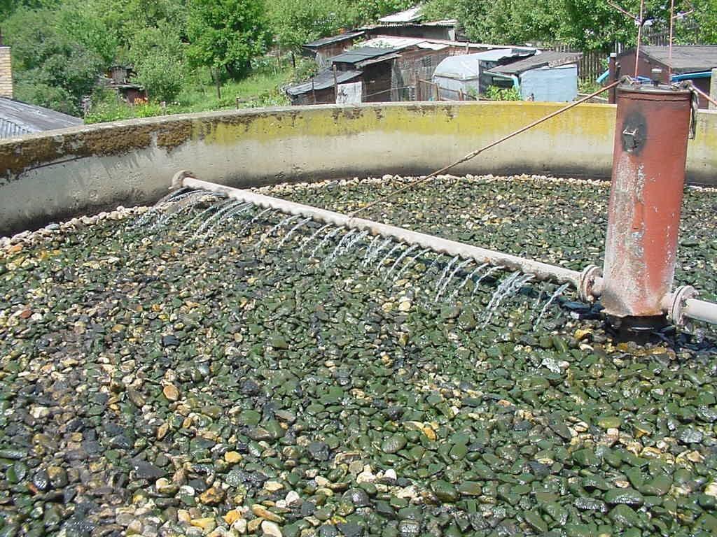 Obr. 21: Segnerovo kolo Náplní biofiltru může být jakýkoliv materiál, který dostatečně vzdoruje mechanickému otírání, vlivu vlhkosti, chemickým vlivům a má drsný povrch.
