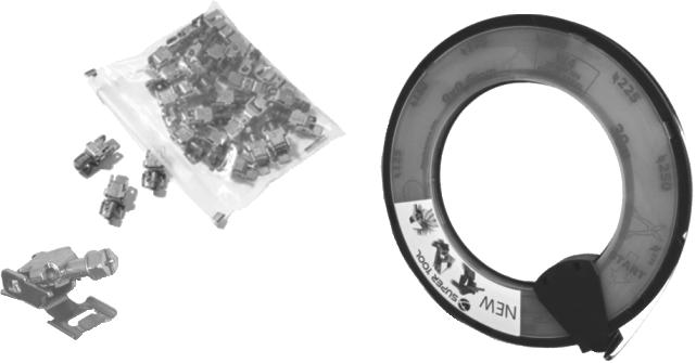 NEKONEÈNÉ PÁSY QUICK BAND nekoneèný pás W2 W 0 m se spony QUICK CLAMP W2; W TECH. LISTY PLASTIK UNIVERZ. PØÍSLUŠ.