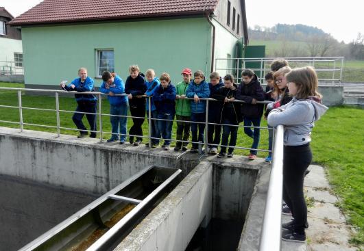 Vraceli jsme se podél silnice do Nového Města na Moravě a sbírali odpadky o sto šest. Naše trasa začala přesně u dopravní cedule obce Vlachovice a končila u cedule Nové Město.