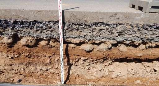 ARS 009/2015 k. ú. Chabařovice (okr. Ústí nad Labem), (extravilán obce) záchranný archeologický výzkum formou odborného dohledu. Vedoucí: Mgr. A. Káčerik, novověk.