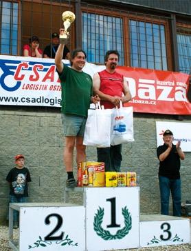 vloženého závodu do vrchu Rostislav Drahokoupil a