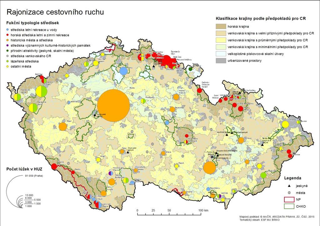 počet hostů v ubytovacích zařízeních Obrázek 20 Vývoj počtu hostů v ubytovacích zařízeních v krajích, 2005-2016 8 000 000 7 000 000 2005 2006 2007 2008 2009 2010 2011 2012 2013 2014 2015 2016 6 000