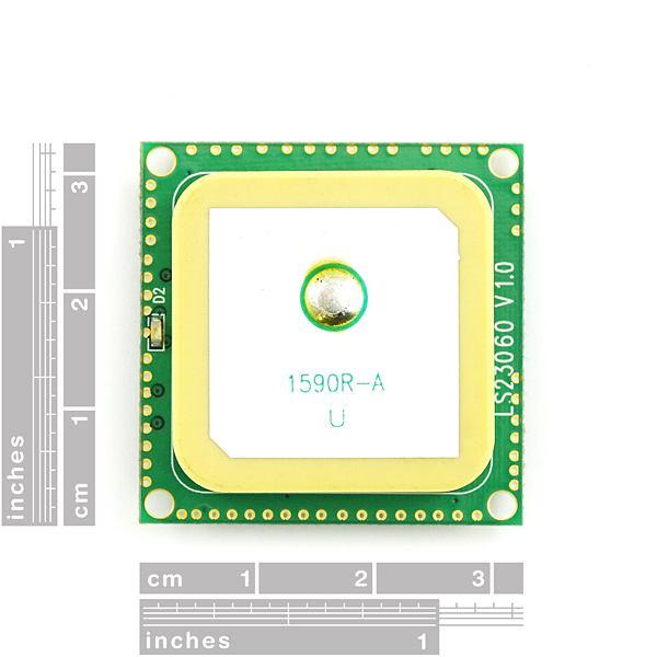 2. LS23060 V1.0 Tento GPS modul obsahuje čip MT3329 od společnosti MediaTek.