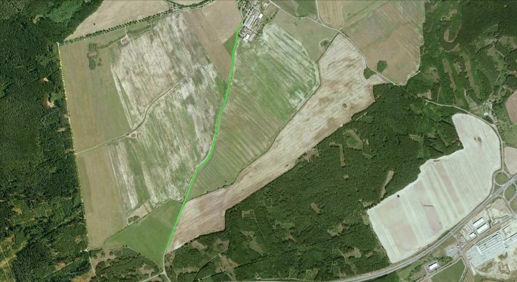 Obrázek P18_mapa okolí měřené tratě - volný výhled na oblohu 3.
