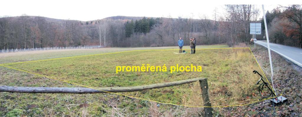 Plocha je výrazně ovlivněna posypovými solemi, ze zimní údržby vozovek. A to ze dvou směrů.