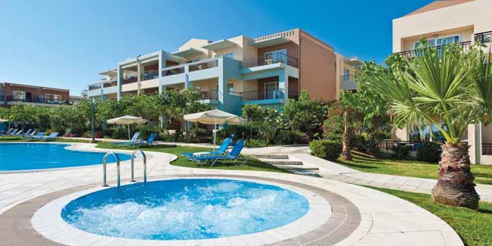 Svozy na/z letiště Klidné prostředí Oblíbené I pro náročné Selini Sea View Hotel All inclusive KRÉTA CHANIA - KOLYMBARI Oblíbený hotel s příjemnou atmosférou leží v