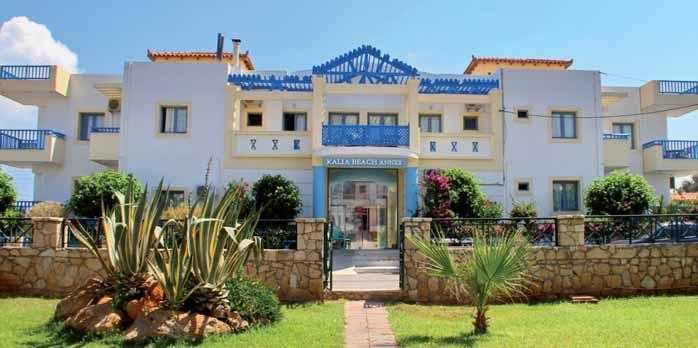 KRÉTA HERAKLION GOUVES Kalia Family Klub Hotel All inclusive Svozy z/na letiště Exclusivně Příznivá cena Až 2 děti výhodná cena Rodinná atmosféra, Brno, Ostrava, Pardubice Počet nocí: 7, 10, 11 12