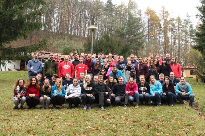 Setkání aktivních studentů z různých studentských organizací z celé České
