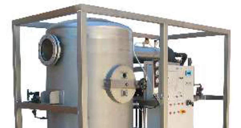 Vakuová destilace pro úpravu odpadních vod Snadná úprava odpadních vod! Destilační zařízení pro úpravu odpadních vod z průmyslové výroby.