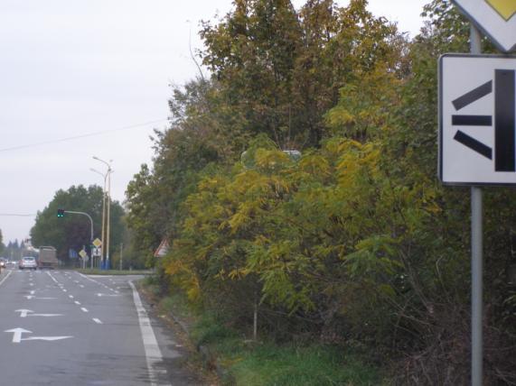 Výsledky kontroly zrozumiteľnosti, úplnosti a kvality dopravného značenia 6 km 502,100 križovatka s cestou I/18 v Michalovciach (IVSC KE KE kraj,