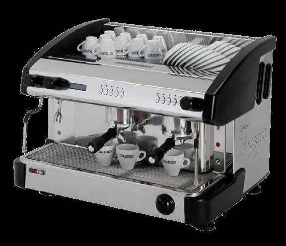 BAROVÉ ZAŘÍZENÍ A KÁVOVARY Kávovary Kávovary REDFOX se dělí na jednopákové nebo dvoupákové. Vybrané modely disponují vestavěným mlýnkem na kávu.
