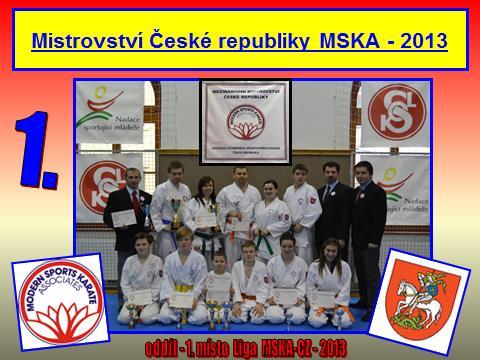místě EURO CUP MSKA oranžových a žlutých - Šárka Novotná se umístila na 1. místě EURO CUP MSKA pod 16 let - Dominik Nguyen se umístil na 1.