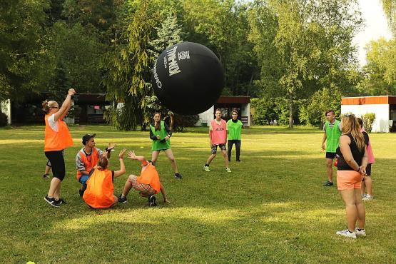 Jednou z hlavních náplní byl sport a navázání nových přátelských vztahů.