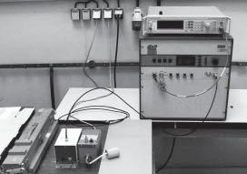 V oblasti nf EMC provádí laboratoř měření: rušení v distribučních sítích - harmonické, rušení v distribučních sítích - kolísání napětí ( flicker ). Obr.