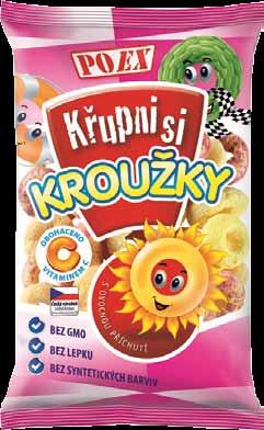 Váš dobrý soused Ovesné vločky 450 g Easy fruit 110 g Kroužky ovocné