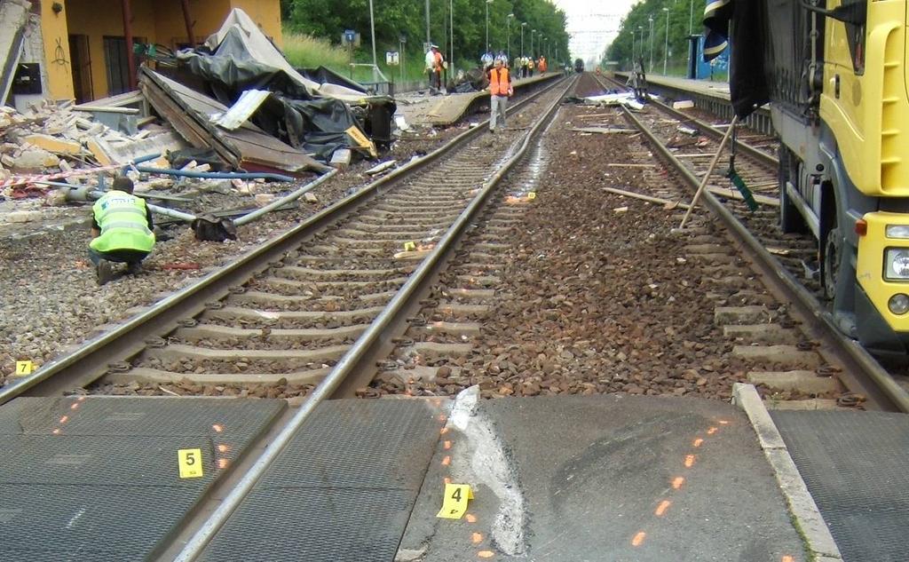 SUMMARY Grade: Date and time: Occurrence type: Description: accident 8 th June 2011, 11:53 (09:53 GMT) level crossing accident with consequent derailment collision of the long distance passenger