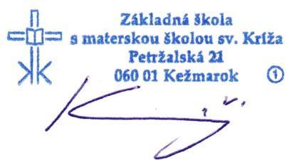 Motto: Čo vlastníš duchom, to si spoznal, čo si spoznal, to ťa zaujalo, a čo ťa zaujalo, to ti otvára nový svet.
