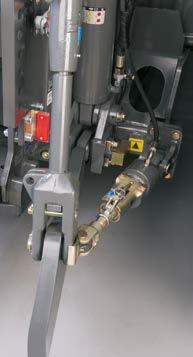 stabilizátory dolních táhel. Hydraulická varianta nabízí možnost automatizovat pracovní procesy.