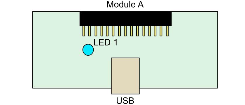 pro osazení vstupně/výstupním modulem. Používá desku s řídicím procesorem - CPU modul DL-CPU1. Pozice pro vstupně/výstupní modul má označení A.