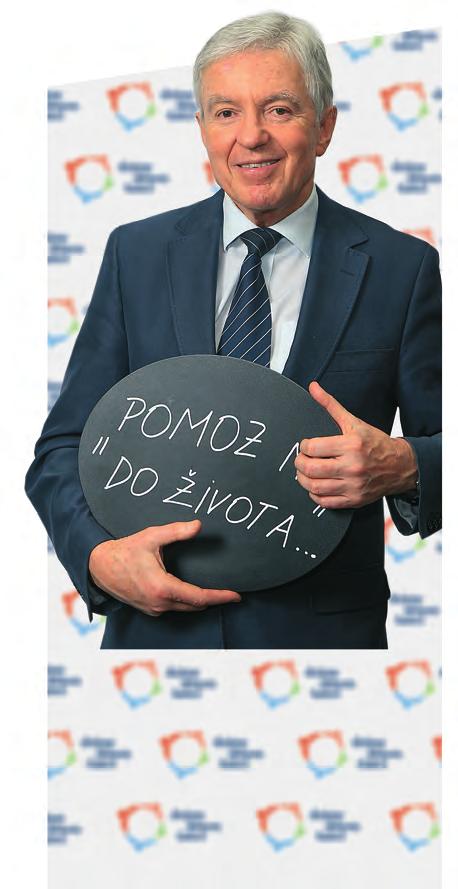 Pomoz mi do života motto: Jistého pøítele poznáme v nejistých situacích typ podpory: dlouhodobá finanèní, jednorázová materiální, osobní asistence patron: doc. MUDr. Jan Mìš ák, CSc.