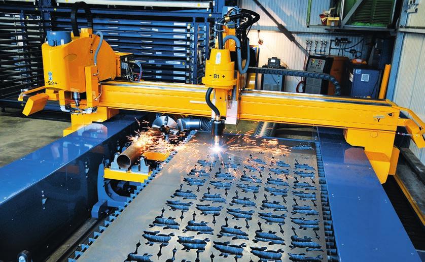 MG - CNC stroj na rezanie plazmou a plameňom Rad