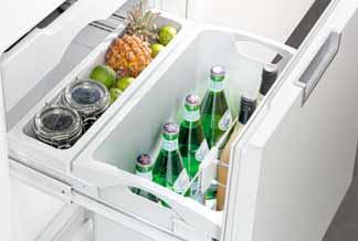 240 l / včetně oddílu BioFresh: 66 l / včetně sklepního oddílu 84 l / Mrazicí oddíl: 16 l) Hlučnost: 37 db(a) Klimatická třída: SN-ST Vnitřní rozměry v cm (V / Š / H): 177,2-178,8 / 56-57 / min.