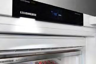 Automatická funkce SuperFrost rychle snižuje teplotu až na 32 C. Díky tomu budou potraviny rychle zmrazeny a uchovají si tak důležité nutriční látky i svou přirozenou strukturu.
