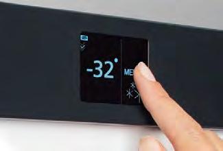 Mrazničky Kvalita v každém detailu Automatická funkce SuperFrost zajišťuje rychlé a efektivní zmrazení potravin až na 32 C, což