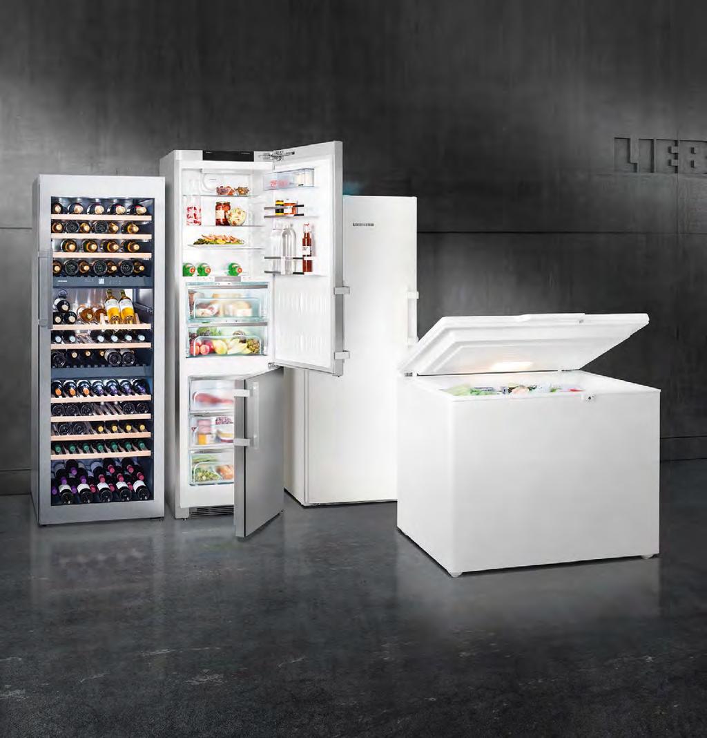 Obsah Naše modelové skupiny 104 Centrum na skladování potravin určené k integraci / Vestavné kombinované chladničky 114 Vestavné chladničky 136 Mrazničky určené k