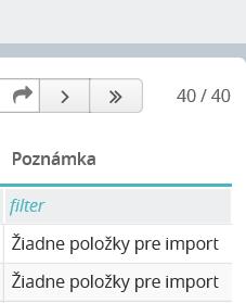 Tento zoznam môžete upraviť tak, že niektoré položky odstránite (označiť položku, tlačidlo Odstrániť).