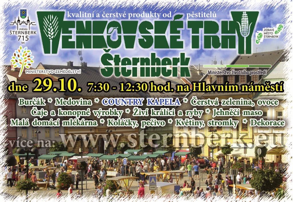 Redakce: Masarykova 20, 785 01 Šternberk, mobil: 606 713 704, e-mail: