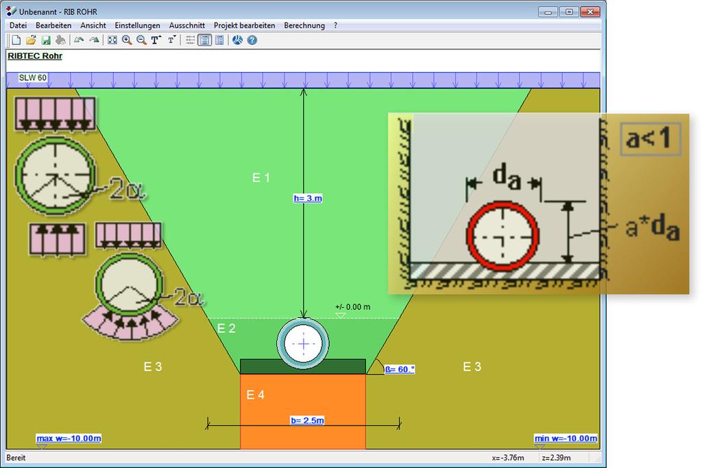 Přehled softwaru na stavební statiku RIBTEC RIBgeo, zakládání staveb a geotechnika Softwarová řešení pro geotechniku Oblast geotechniky pokrývá paleta programů RIBgeo, která podporuje výpočty a