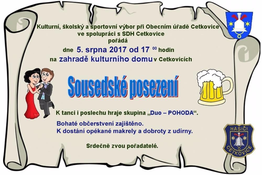 5. Cetkovice 39,21 s 5. Uhřice 6. Vísky 47,35 s 6. Vísky 7. Knínice N 7. Úsobrno Útok ženy Cetkovické víceboj - ženy 1. Šebetov 29,25 s 1. Cetkovice 2. Cetkovice 34,91 s 2.