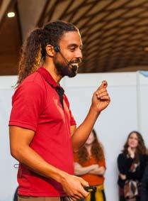5 FESTIVAL PROGRAM 2 days 5 stages 126 programs 8 workshops During the two festival days, there were 76 performances on 5 festival stages, introducing 126 presenters (14 of them were from