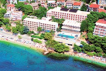 Jednolůžkové pokoje mají balkon a jsou orientovány na hory. STRAVOVÁNÍ Polopenze formou bufetu. Hotel je pověstný pestrým stravováním s výbornou středomořskou kuchyní.