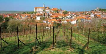 MORAVA DSO Mikulovsko JIŽNÍ MORAVA s návštěvou vinného sklípku a degustací krajem seriálu Vinaři 1. den: odjezd z Plzně v 7.00 hod. (z Prahy v 8.15 hod.).