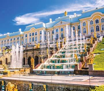 RUSKO PETROHRAD A MOSKVA 1. den: dopoledne odlet z Prahy do Petrohradu. Transfer z letiště do centra, okružní jízda městem, během které uvidíte např.