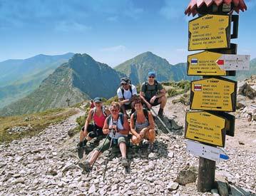 NÍZKÉ TATRY výběr náročnosti tras pestrý program s možností relaxace v Bešeňové MALÁ FATRA A SULOVSKÉ SKÁLY krásné, zcela nové ubytování s možností wellness hory, soutěsky, skalní město, krásná