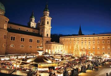 Wolfgang, s nekrásnějšími adventními trhy a s mnoha možnostmi občerstvení v typických restauracích a kavárnách.