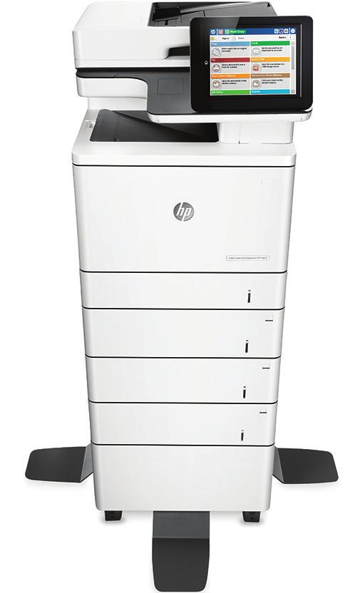 Datový list Řada multifunkčních tiskáren HP Color LaserJet Enterprise M577 Fenomenální výkon. Zvýšené zabezpečení.